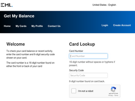 'getmybalance.com' screenshot