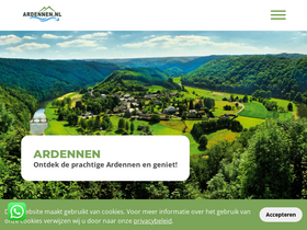 'ardennen.nl' screenshot