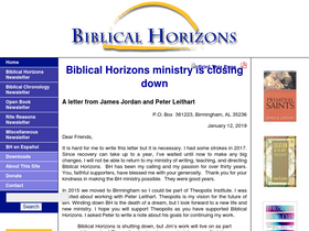 biblicalhorizons.com