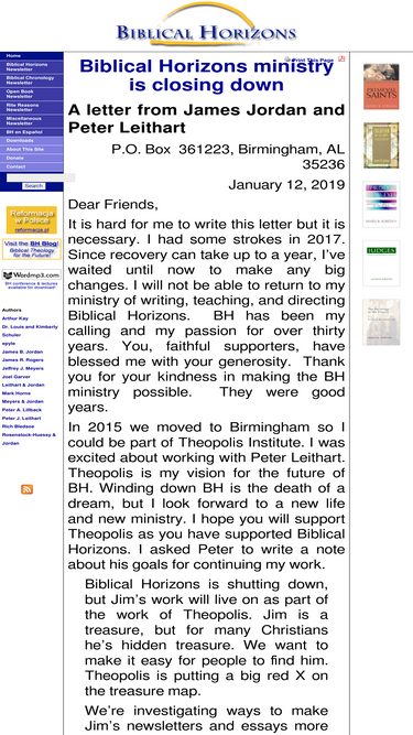biblicalhorizons.com