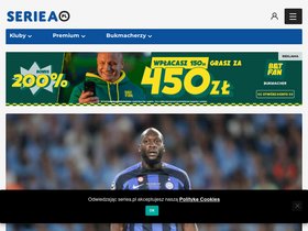 'seriea.pl' screenshot