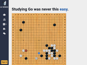 'ai-sensei.com' screenshot