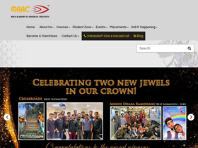 'maacindia.com' screenshot