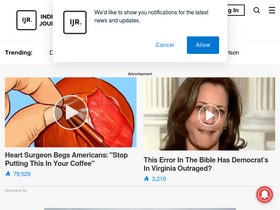 'ijr.com' screenshot