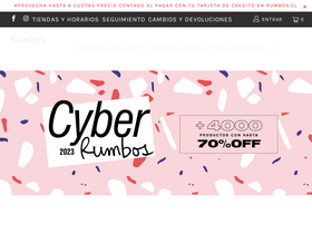 'rumbos.cl' screenshot