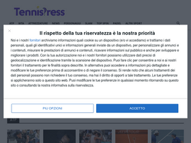 'tennispress.it' screenshot