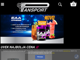 'pansport.rs' screenshot