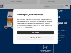 'hillspet.co' screenshot