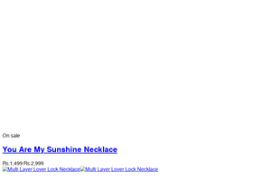 Elegant Glam website screenshot