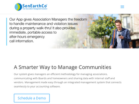 'senearthco.com' screenshot