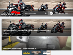 '600rr.net' screenshot