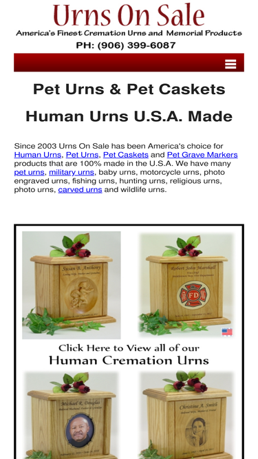 urnsonsale.com