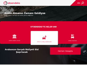 'otoendeks.com' screenshot