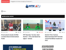 'ntbsatu.com' screenshot