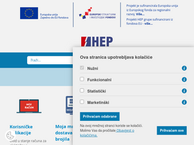 'hep.hr' screenshot