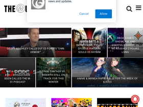 'theouterhaven.net' screenshot