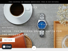 inexwatches.com homepage screenshot