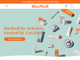 'risewell.com' screenshot