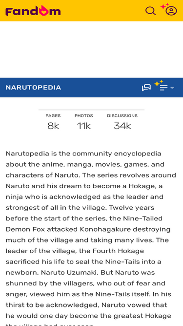 Discuss Everything About Narutopedia