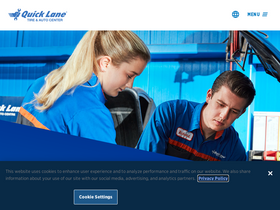 'quicklane.com' screenshot