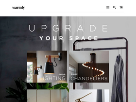 Warmlydecor website screenshot