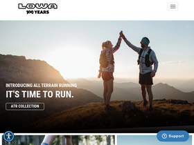 'lowaboots.com' screenshot