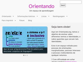 'orientando.org' screenshot