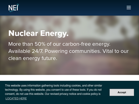'nei.org' screenshot