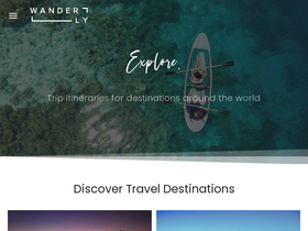'gowanderly.com' screenshot