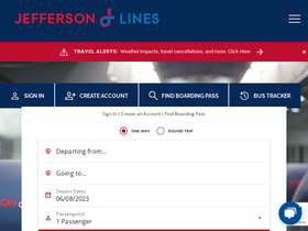 'jeffersonlines.com' screenshot