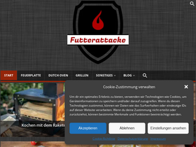 'futterattacke.de' screenshot