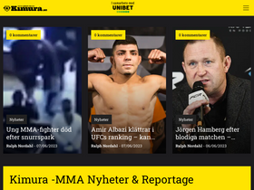 'kimura.se' screenshot