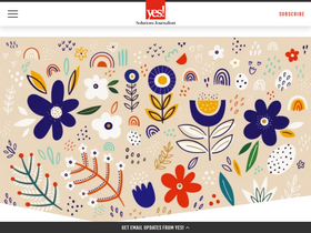 'yesmagazine.org' screenshot