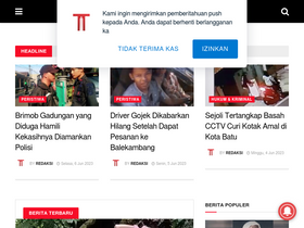 'tugumalang.id' screenshot