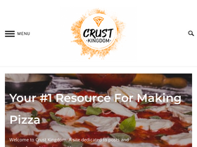 'crustkingdom.com' screenshot