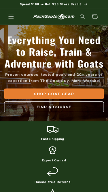 packgoats.com