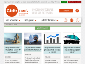 'xn--cfdt-retraits-mhb.fr' screenshot