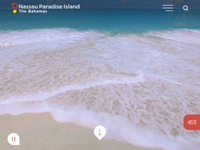 'nassauparadiseisland.com' screenshot