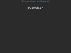 boerse.sh