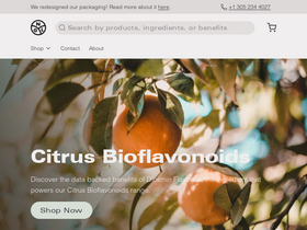 Nutrition Greenlife homepage screenshot