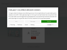 'forlagetcolumbus.dk' screenshot