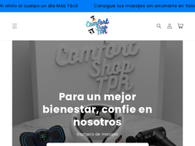 comfortshoptpr.com homepage screenshot