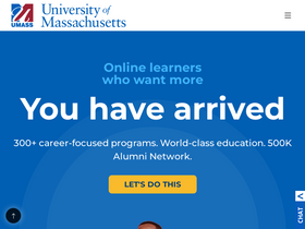 'umassonline.net' screenshot