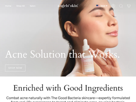 angelsskin.global homepage screenshot