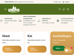 bestbuddy-pets.nl homepage screenshot