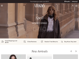 arborystore.com.au homepage screenshot