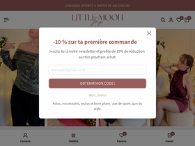 littlemoonshop.fr homepage screenshot
