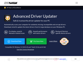 'systweak.com' screenshot