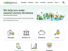 'walletgenius.com' screenshot