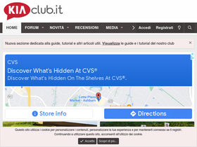 'kiaclub.it' screenshot